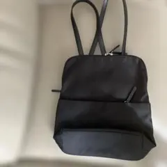 【KEYUKA】シンプル ブラック バックパック