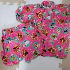 ANPANMAN 甚平 ピンク 100