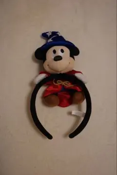 ディズニー カチューシャ ミッキー ファンタジア 魔法使い　ぬいぐるみ