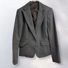 コムサイズム カシミヤ アンゴラ テーラードジャケット 綺麗め M《c278
