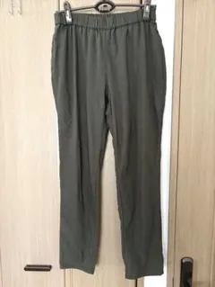 GU ジーユー カーキ レギンスパンツ Lサイズ 動きやすい カジュアルパンツ
