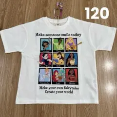新品 リトシー ディズニー プリンセス Tシャツ 120 ラプンツェル アリエル