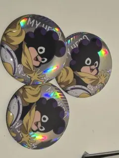 ヒロアカ 峰田実 缶バッジセット