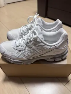 値下げasics GEL-NYC White/Glacier Glay 26.5