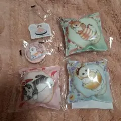 くら寿司 モフサンド 猫 キーホルダー 　バッチ　シール　mofusand