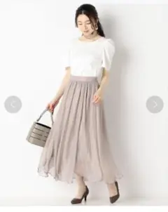 archives シャイニーシフォンイレヘムスカート