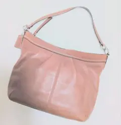 コーチ COACH レザー 2WAY ショルダーバッグ 本革 ブラウン 美品