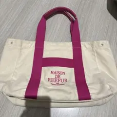 メゾンドリーファー トートバッグ ピンクのサムネイル