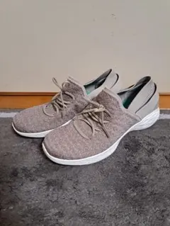 Skechers 117256 BLK スケッチャーズ 灰黒 24cm - メルカリ