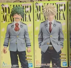 【未開封】一番くじ僕のヒーローアカデミア紡がれる想いA賞緑谷出久、B賞爆豪勝己②