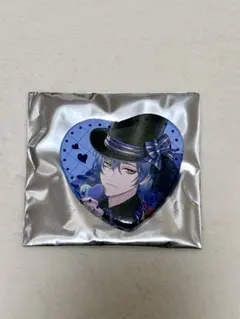 ミラン・ケストレル ハート型缶バッジ Melty Valentine
