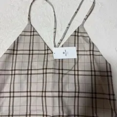 Sonny Label チェック キャミワンピース
