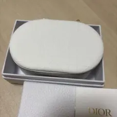 DIOR ディオール ジュエリーケース ポーチ ノベルティ ホワイト