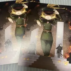 幼女戦記 ポストカード 2枚セット　京都　京まふ