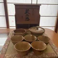 渓峰 作 茶器 湯呑み 5客揃 花柄 煎茶碗 共箱付き 和食器 - メルカリ