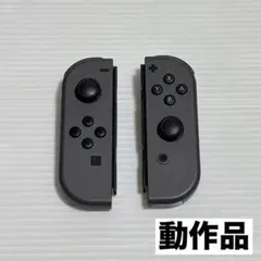 Nintendo Switch Joy-Con グレー 純正 ジョイコン LR