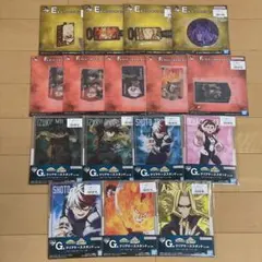 【匿名】一番くじ 僕のヒーローアカデミア 正義のかたち　E F G 賞 16点