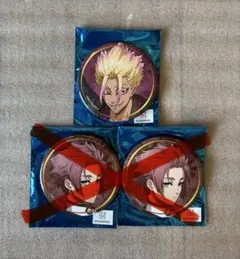 ブルーロック　スマイルベースカフェ　士道龍聖　缶バッジ