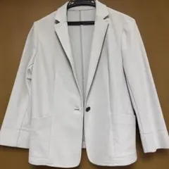 美品COMME CA ISMライトグレー ジャケット