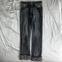 惑*星様 00s unknown damage skinny denim arc - メルカリ