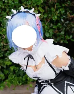 リゼロ コスプレ レムラムウィッグ付き