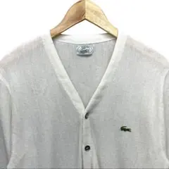 USA製 オールド IZOD ラコステ オフホワイト カーディガン あいみょん