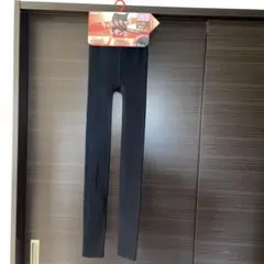 黒 裏起毛 レギンス L~LLサイズ