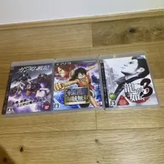 PS3 ソフト　3本セット