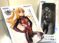 新品未開封　エヴァンゲリオン アスカ・ラングレー & 綾波レイ フィギュアセット