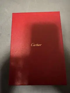 Cartier 赤いボックス ヒョウデザイン　メモ帳　ノート