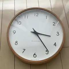 【ジャンク品】レムノス 電波掛け時計