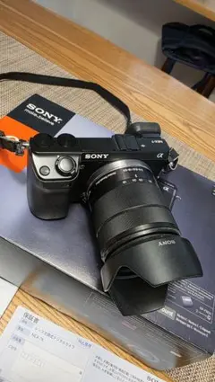 当時品 未使用SONY α NEX-7 ズームレンズキット ファインダーが難あり