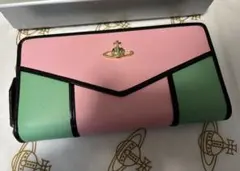 Vivienne Westwood 長財布　レザー　マルチカラー　未使用のサムネイル