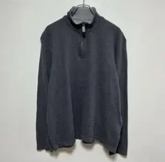 OLD NAVYオールドネイビー ハーフジップ コットン ニット スウェットXLのサムネイル
