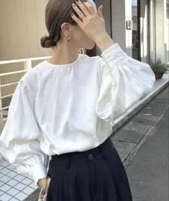 【select moca by son】ボリュームスリーブブラウス