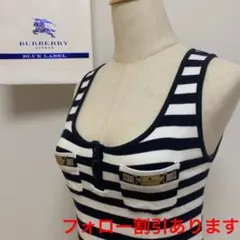 【BURBERRY BLUE LABEL】ダブルロゴのカットソー