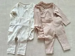 H&M 2-4M ロンパース レギンス セット