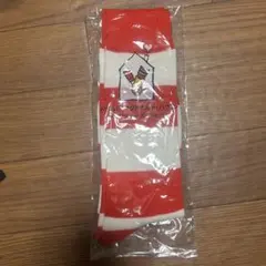 McDonald's チャリティーズジャパン赤白ストライプ ソックス