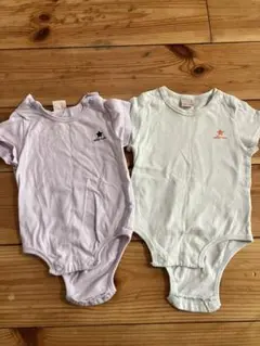 petit main ラベンダー・ミントロンパース 70 2枚セット