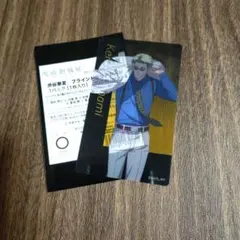 アニメーション　呪術廻戦展　渋谷事変　ブラインドクリアカード　七海建人