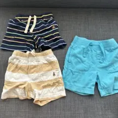 babyGAP ハーフパンツ 3点セット 18-24months