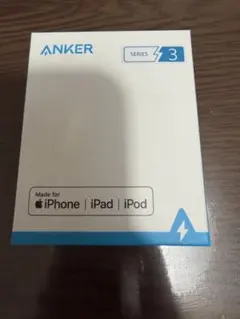 Anker 3-in-1 ケーブル　ライトニング/USB-C/USB 0.9m