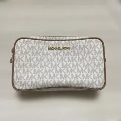 purin3008様専用マイケルコース　ショルダーバッグ　ホワイトブラウン