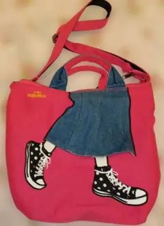 mis zapatos 2WAY ショルダーバッグ ピンク
