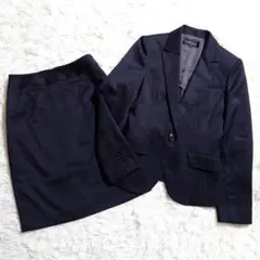 ESPRITMUR ストライプ スカートスーツ M 通勤 就活 セレモニー 美品のサムネイル