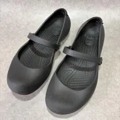 新品タグ付き Crocs クロックス パンプス 黒 アリスワーク W7 - メルカリ