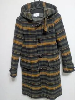 BEAUTY&YOUTH ダッフルコート Sサイズ チェック柄