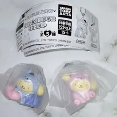 폼폼푸린 완완 파라다이스 마스코트 2점