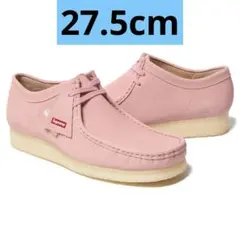 Supreme ×Clarks Reflective Wallabee pink