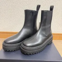 新品未使用✨️ AZUL by moussy サイドゴアブーツ 厚底 レザー S